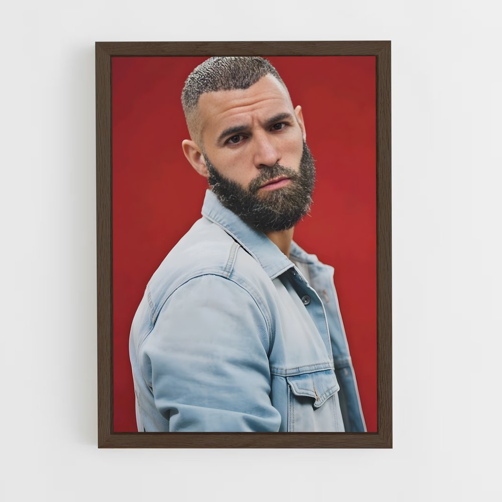 Poster Karim benzema (vue 5)